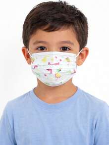 50 PIEZAS DE CUBREBOCAS INFANTIL MAYFIELD, CUBREBOCAS DE 3 CAPAS DE PROTECCIÓN NIÑO Y NIÑA - Ver 7