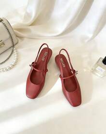 Women Flats - Đỏ - Xem 2
