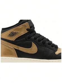 NIKE&JORDAN Women Sneakers&Baseball Caps Retro High Og Enhanced Cushioning Comfort Classic Look Daily Wear FD1437-071&FB5625-247 - 黑色-卡其色 - 查看 4
