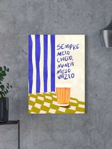 Decorative Plaque/Picture For Living Room/Bedroom, Brazilian Style, Core MDF 3mm - Option 4 - View 1