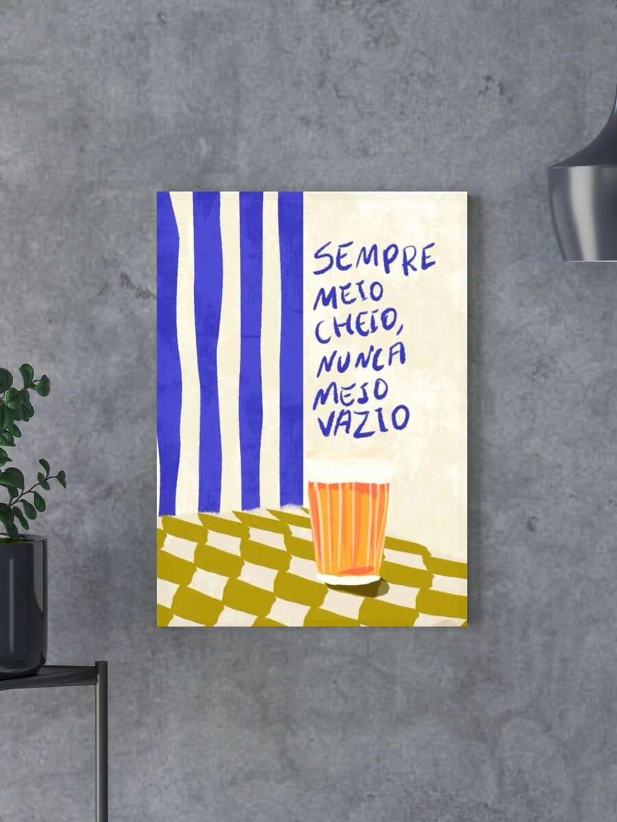 Decorative Plaque/Picture For Living Room/Bedroom, Brazilian Style, Core MDF 3mm - Option 4 - View 1