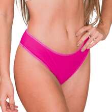 Set Of 10 Basic Everyday Comfortable Plain Panties, 100% Cotton - 彩色 - 查看 5