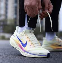 Nike 男子AIR ZOOM PEGASUS 41飛馬運動公路跑鞋 - 黃色 - 查看 2