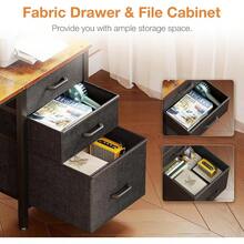 Computer Armoires & Hutches - Brown - View 4