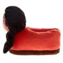 Disney Moana Plush Character Slippers Girls Soft Plush Cozy Warm Island Princess Comfort Fit NonSlip Sole (Toddler Sizes 5-10, Little Kid Sizes 11-12) - Orange - View 4