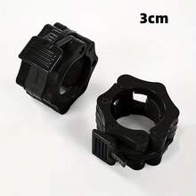 1 Cặp kẹp tạ chuyên nghiệp 2 inch, vòng khóa tháo nhanh dùng cho cử tạ, thể hình và tập luyện thể dục. - màu đen - Xem 10
