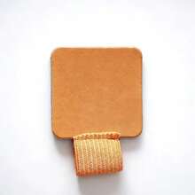 1 pieza Accesorios universales para cuaderno de hojas sueltas, clip para bolígrafo autoadhesivo, banda elástica, soporte para bolígrafo de piel sintética - Multicolor - Ver 9