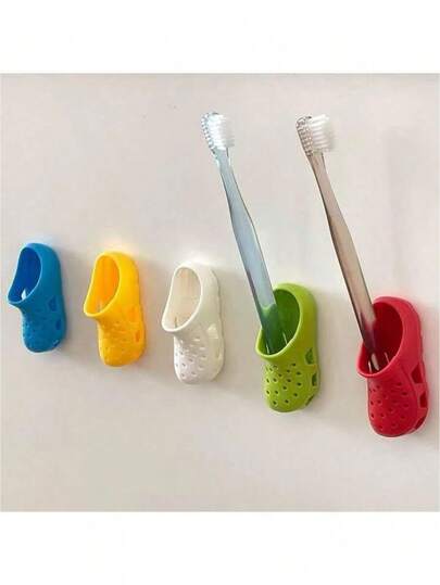 1pc Random Cute Slipper Fridge Magnet, Korean Decorative Magnetic Sticker, Suitable For Kitchen, Office Whiteboard, Dishwasher, Refrigerator, Home Decor, Can Be Gift For Girlfriend Or Boyfriend, Hole Board Magnetic Sticker, Decorative Magnetic Sticker