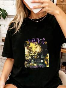 Women T-Shirts - 黑色 - 查看 1