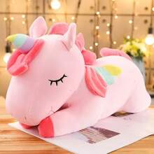 Plush Unicorn Toy, Soft Unicorn Plush Pillow Toy, Cute Cartoon Unicorn Toy, Suitable For Children, Mother's Day, Birthday, School Celebration, Graduation Gift, Children's Day, Holiday Decoration, Holiday Gift, Home Decor - Multicolor - View 8