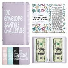 1 Libro de Desafío de Ahorro - Desafío de 100 sobres con carpeta presupuestaria, cuaderno de efectivo, sistema de sobres de efectivo, kit de sistema de sobres de efectivo, planificador financiero imprimible para gestionar su dinero y alcanzar sus objetivos de libertad financiera sin deudas - multicolor - Ver 15