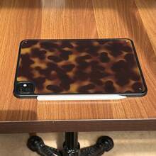 复古琥珀渐变扁平保护套，兼容苹果第11代平板电脑、Pro 2025新款可爱第10代、时尚Air 7/6轻薄防弯折11英寸平板电脑保护套，专为女孩设计 - 鏽棕色 - 查看 7