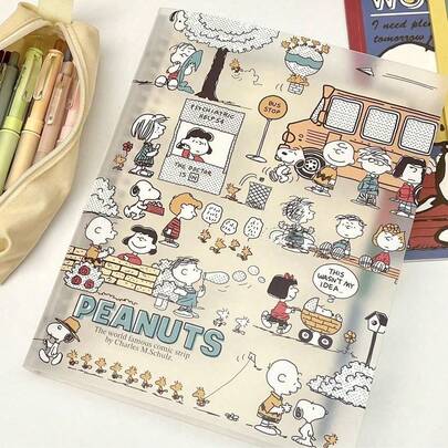 1本流行活页笔记本，简约创意内页，横线设计，B5尺寸，防水可拆卸，高性价比笔记本，新年礼物、情人节礼物、复活节礼物