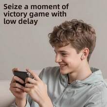 Briame无线耳机，带摄像头设计，入耳式运动耳机，带麦克风，支持免提控制，180mAh电池 - 查看 7