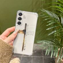 Funda para Teléfono - Diseño Innovador con Patrón Cruzado y Espacio Transparente para Varios Modelos  Galaxy, con Protección Antigolpes y un Tema Cósmico - Multicolor - Ver 5