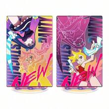 20厘米高动漫天使吊带袜主题CNC精密切割PET立牌 - 彩色 - 查看 5