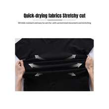 Father's Day Girl Dad Shirt - Proud Father Of Daughters Print - Cotton Crew Neck Gift Summer Top Graphic Tees Men Gifts Fathersdaygift Funny Tshirt - 黑色 - 查看 4