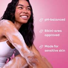 Eos Cashmere Body Wash – Strawberry Dreams, Moisturizing Body Wash, Creamy Gel Formula, With Shea Butter, Glycerin, Vitamin E, PH Balanced, Sensitive Skin, Vegan, 16 Fl Oz - Strawberry Dream - View 4