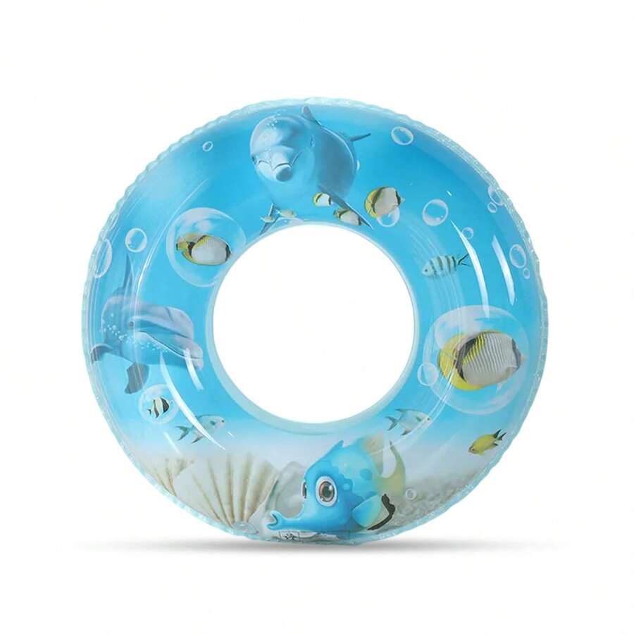 Salvavidas Inflables Donas Flotadores Para Alberca 70cm - Azul - Ver 1