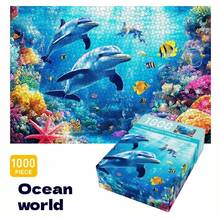 Bộ ghép hình 1000 mảnh - Dòng sản phẩm Art Master - Tranh ghép hình thư giãn - Tranh ghép hình sơn dầu 3D nổi - Tranh ghép hình tự tay vẽ - Có thể biến thành tranh trang trí sau khi hoàn thành. - Nhiều màu - Xem 8