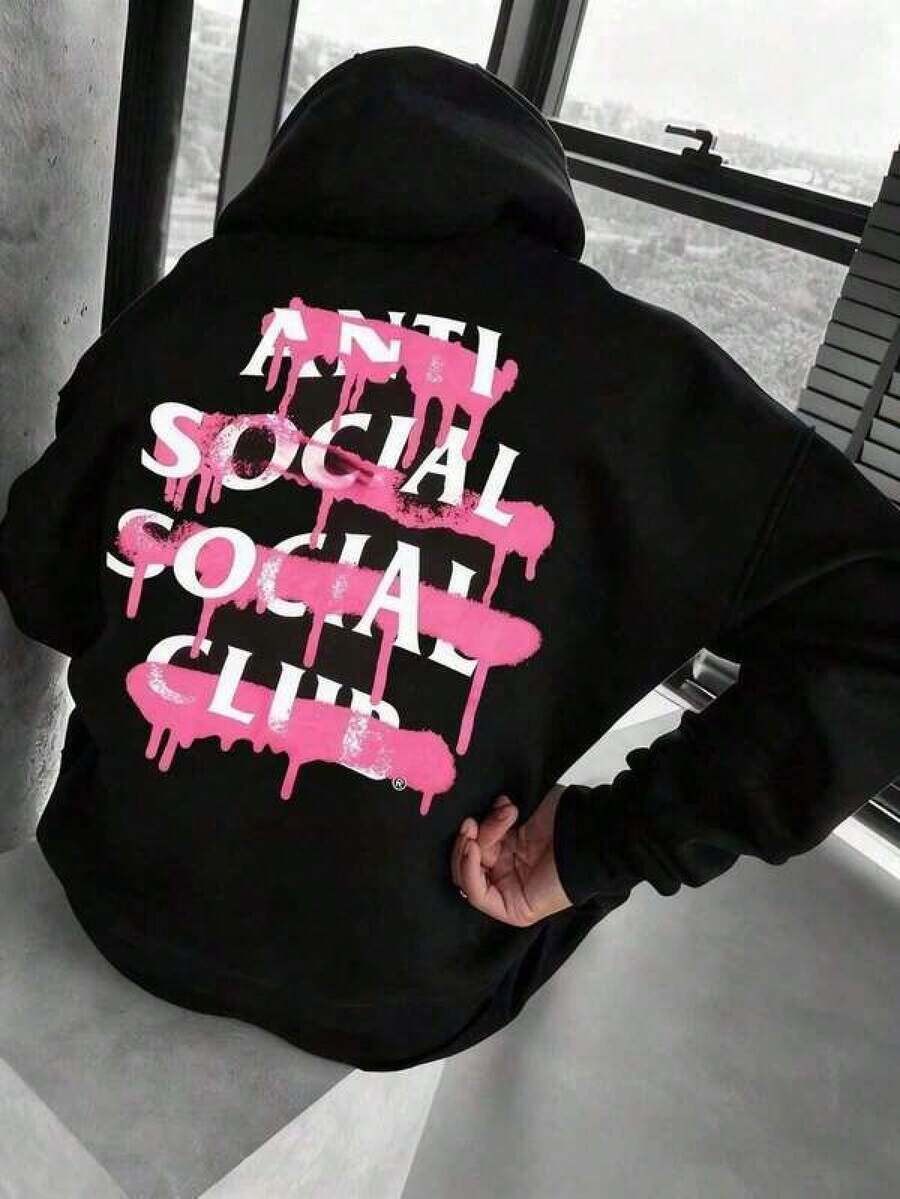 New Autumn-Winter 2025, Stylish Round-Neck Sweatshirt And Cap, Casual And Warm For Men, Pocket And Bodice Design, Perfect For Daily Casual Travel In Autumn-Winter, Christmas Dress For Day Of The Dead, Comfortable And Washable Fabric, Sports Sweatshirt With Hood To Send To Friends, Husband, Boyfriend, Men's Sweatshirt, Christmas Clothing, Family Christmas Pajamas, Christmas Sweatshirt, Sweatshirts For Couples, Men's Jacket, Anti Social Club, Christmas Sweatshirt, Men's Winter, Men's Thermal Clothing, Men's Clothing, Hoodies, 's Sweatshirt - 黑色 - 查看 1