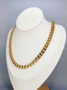 极简主义不锈钢链项链和手链男女通用首饰 - 鏈 - 查看 2