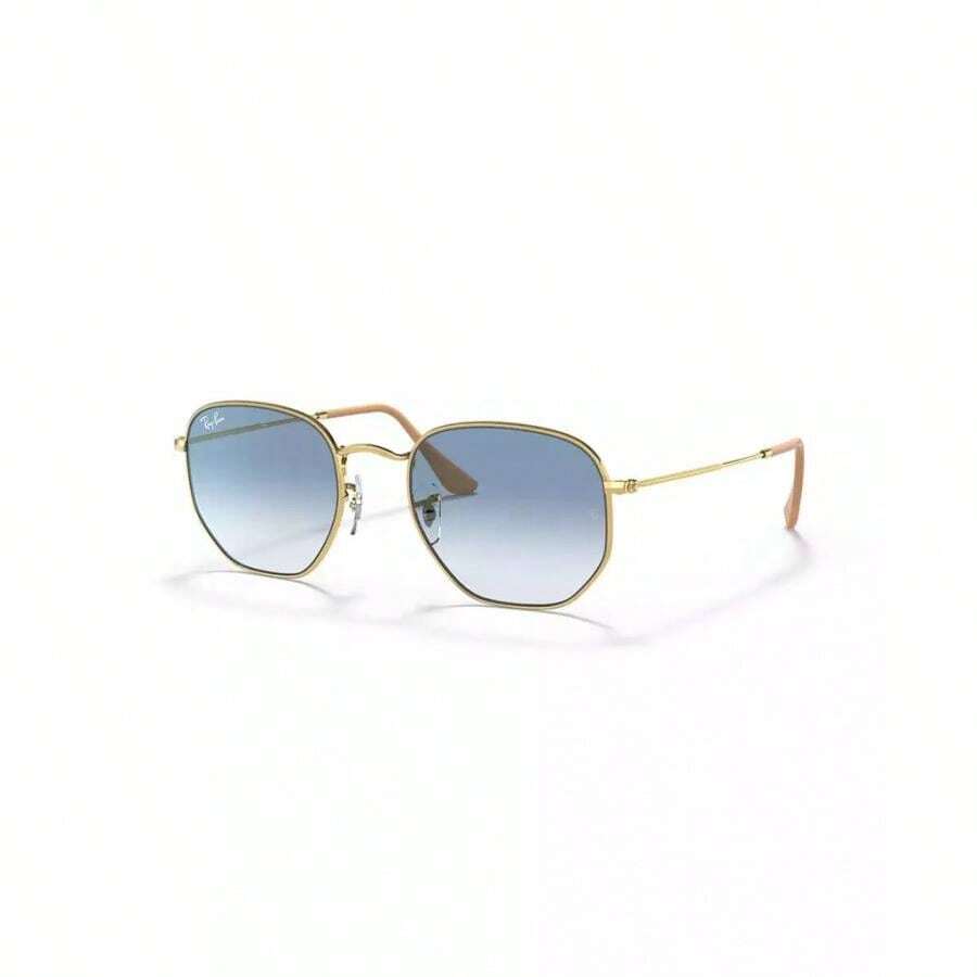 Ray-Ban Unisex Hexagonal Sunglasses, RB3548 | | Women Sunglasses - Arista Gold - View 1