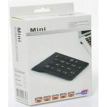 KB023 Teclado Numérico USB A100 con Cable – Mini Keypad 18 Teclas - Ver 3
