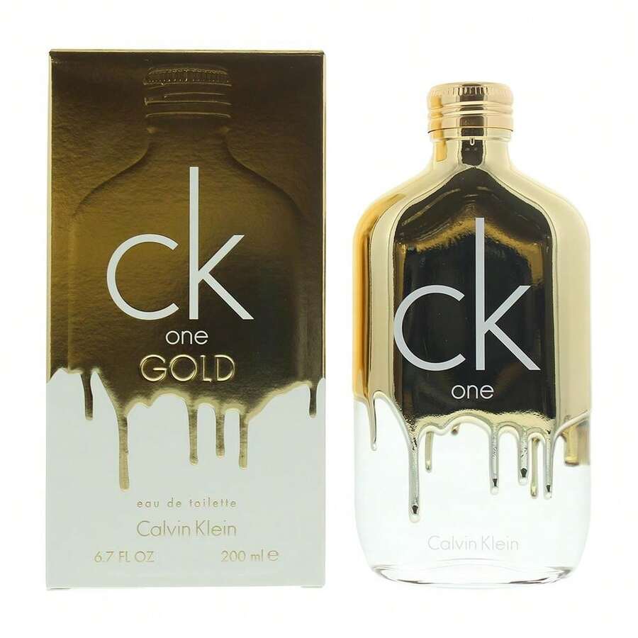 Calvin Klein Ck One Gold Unisex EDT 200ml Fragrance - 花卉印花 - 查看 1