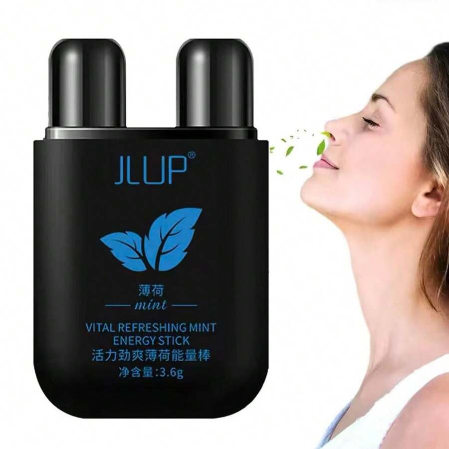 Inhalador portátil de doble orificio, aroma afrutado, alivia la rinitis, aromaterapia, fatiga, fruta, artefacto refrescante, Spray - inhalador - Ver 1