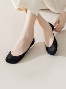 1/5/10 Pairs Women's Summer Breathable Anti-Slip No Show Socks, Moisture Wicking Odor Resistant Thin Mesh Invisible Liner Socks - Multicolor - View 20