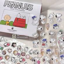 1 miếng dán bong bóng nổi hình Snoopy bằng pha lê, hình hoạt hình dễ thương, dùng trang trí đồ dùng học tập cho học sinh, quà tặng năm mới, quà tặng ngày Valentine, quà tặng lễ Phục sinh (Kiểu ngẫu nhiên) - Nhiều màu - Xem 1