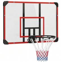 Wall Mounted Basketball Backboard - Black - View 11