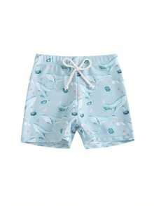 Young Boys Swimwear - 藍色 - 查看 2
