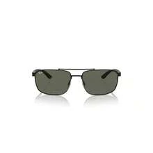 Ray-Ban Unisex Rectangle Sunglasses, RB3737 |  | Women Sunglasses - màu đen - Xem 2