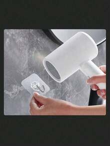 30 piezas Ganchos claros duraderos de acero inoxidable - Resistentes al agua, multiusos, adecuados para cocina, baño, puerta y pared - Fácil instalación, ganchos para llaves que ahorran espacio - Multicolor - Ver 8