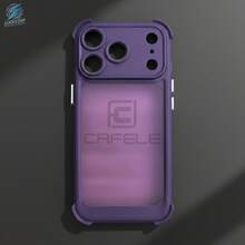 Phone Case: Matte Phone Case For IPhone 17/17 Air/17 Pro/17 Pro Max/16/15/14/13 Plus/Pro/Pro Max, Shock-Absorbing Protective Cover With Reinforced Corner Design, Full Camera Lens Protection, Frosted Translucent Minimalist Phone Case - Màu xanh lam - Xem 5