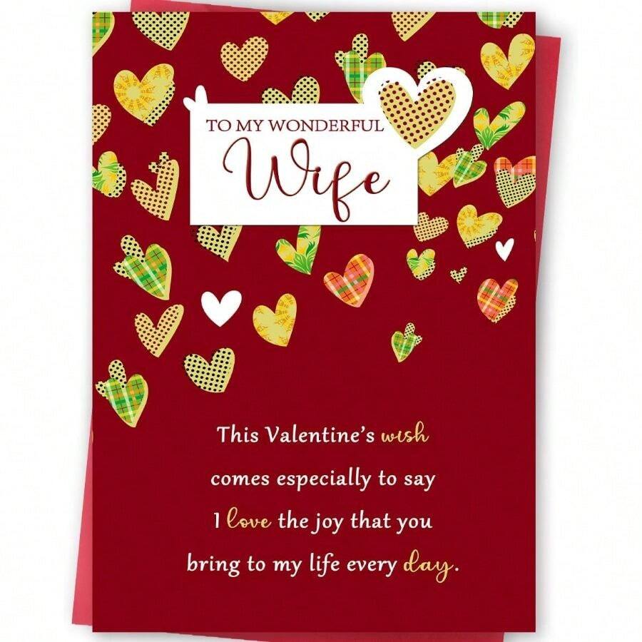 Funny Valentine's Day Card For Wife, Romantic Wife Valentines Day Gifts ...