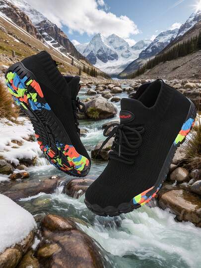 Upstream Shoes, Water Sports, Quick-Drying, Barefoot Water Shoes, Girl's Water Socks, Suitable For Beach Vacation, Camping, Party, Swimming And Surfing, Rafting, Fitness, Yoga, Gym Exercise, Beach Walking, Young Boy And Girl Size