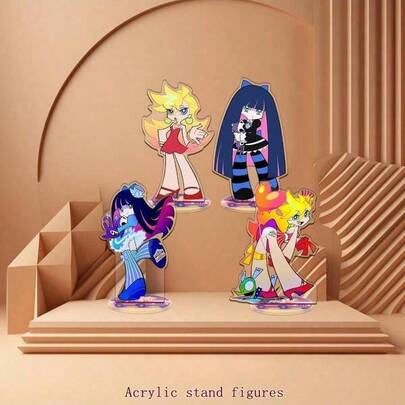 20厘米高动漫天使吊带袜主题CNC精密切割PET立牌