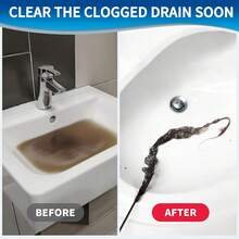 2pcs Multi-Functional Drain Cleaning Tool Set, Flexible Foldable 4-Claw Drain Opener, Kitchen Sink Garbage Disposal, Bathroom Toilet Plunger, Bathroom Drain Cleaner, Sink Drain Opener - A - View 8