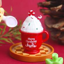 Tazza di panna montata in miniatura/Decorazione di scena cartoni animati, Diorama fai-da-te, Accessori decorativi per vacanze in gel di crema, Set di tazze da caffè 3D in miniatura, Giocattolo di cibo in miniatura, Decorazione da tavolo - Multicolore - Visualizzare 14
