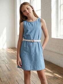 3pcs Children's Slim Waist Belt, High-Quality PU Waist Strap For Jeans, Dresses, Student Waistbands - Black and White - View 10