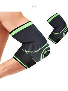 Sports Elbow Support, Adjustable Compression Tennis Elbow Support - 查看 2