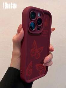 2PCS Pink Phone Case Features A Cross Pattern. It Is Compatible With Galaxy Models Including Compatible For Galaxy S25, S24, S23, S22, S21 PLUS, FE And Ultra,Galaxy A33 Compatible With For Iphone17 Pro Max, 16, 15, 14 And 13. It Makes A Perfect Gift For Birthdays, Holidays, New Year And Valentine's Day. - Màu đỏ tía và màu hồng - Xem 3