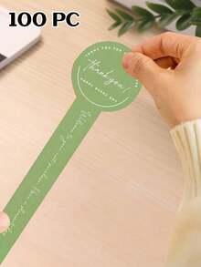 40/100pcs Customized Long Strip Stickers, Sealing Labels For Handmade Baking, Striped Long Lollipop Labels With Customizable Photo And Text Space, Adhesive Stickers For Bakeries, Handicrafts, Gift Labels, Small Business Labels - Multicolor - View 8