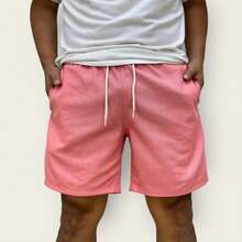 KIT 4 PREMIUM LINEN SHORTS MEN'S BASIC CASUAL BERMUDA SHORTS - 彩色 - 查看 10