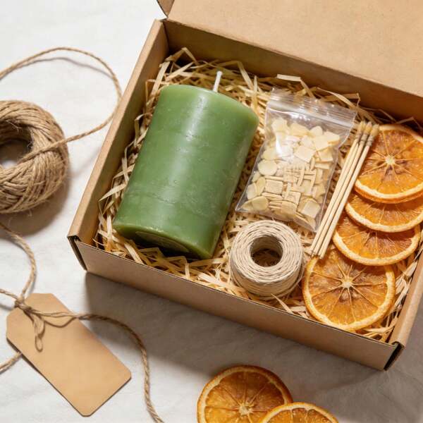 1kg Soy Wax Flakes, 52°C Melting Point Natural Soy Wax For Candle Making, Premium DIY Aromatherapy Candle Craft Supplies