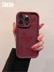 2PCS Pink Phone Case Features A Cross Pattern. It Is Compatible With Galaxy Models Including Compatible For Galaxy S25, S24, S23, S22, S21 PLUS, FE And Ultra,Galaxy A33 Compatible With For Iphone17 Pro Max, 16, 15, 14 And 13. It Makes A Perfect Gift For Birthdays, Holidays, New Year And Valentine's Day. - Màu đỏ tía và màu hồng - Xem 5