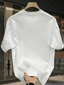 Men's Soft Cotton T-Shirt With 2026 World Cup Design (USA, Mexico, Canada), Ideal For Soccer Fans And Travelers, Perfect Gift For Soccer Lovers, Men's Christmas Costume, Lightweight And Breathable Short Sleeve Summer T-Shirt - [白色的] - 查看 2